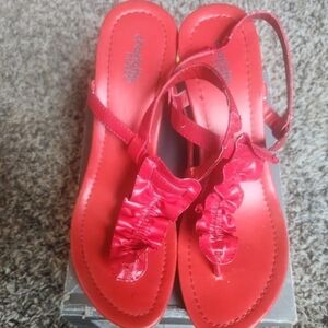Charlotte Russe Red Wedges